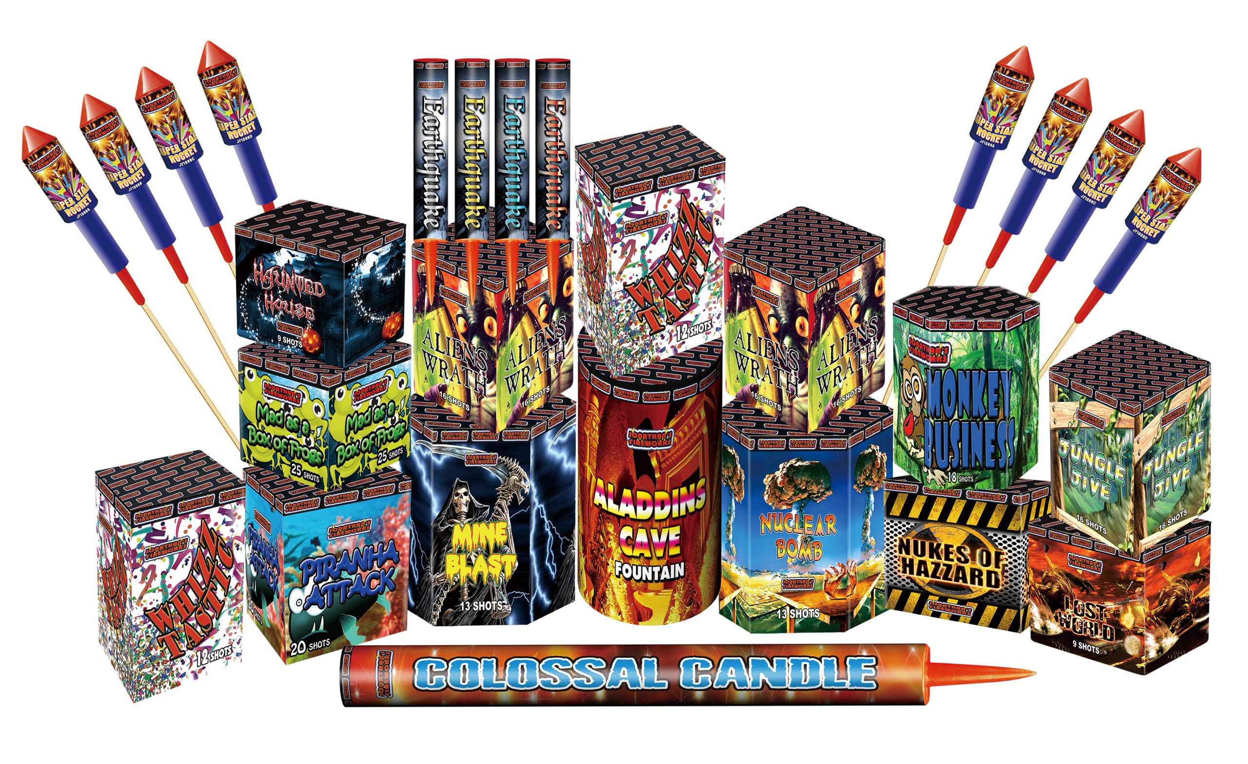 Fireworks for Sale | Cheap Fireworks | Fireworks Online | Jonathans ...